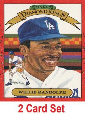 Willie Randolph Baseball Card Collection